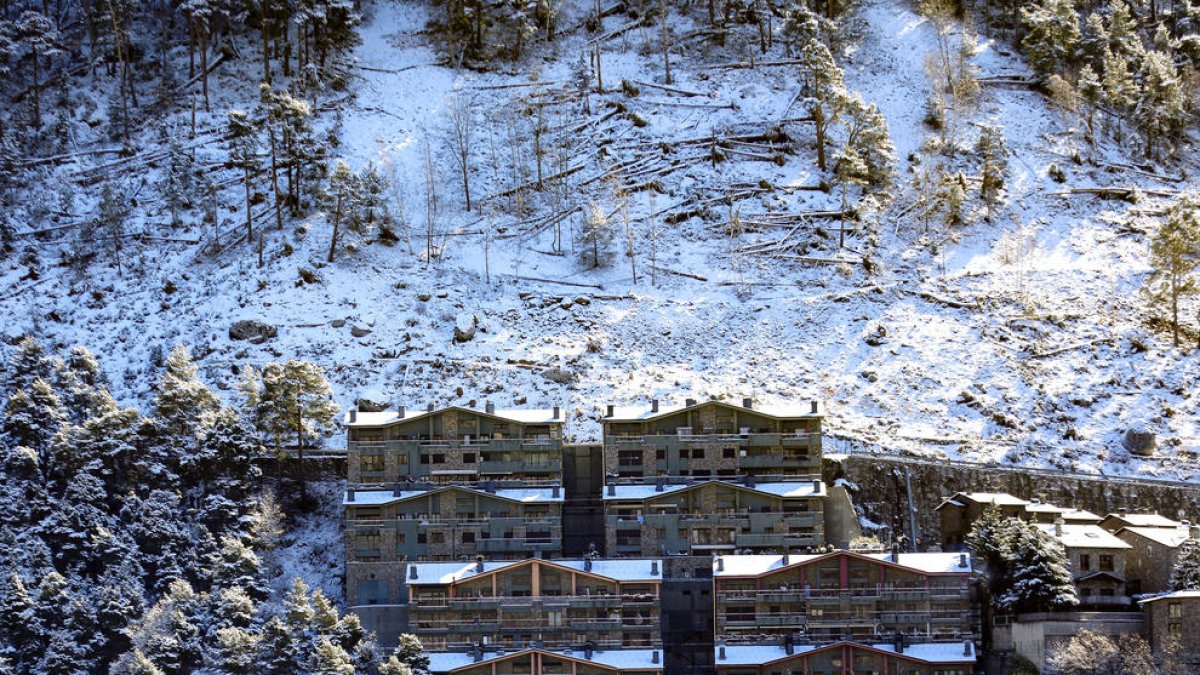 Habitatges en construcció.