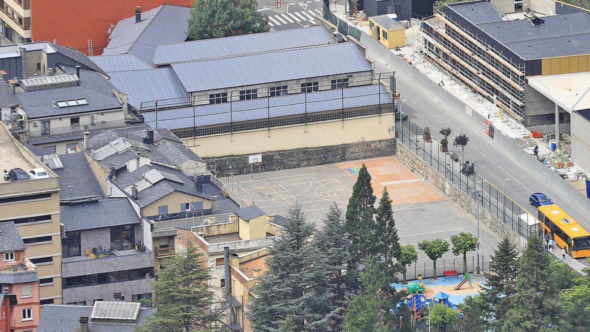 El parc del Prat Gran, actualment en obres.