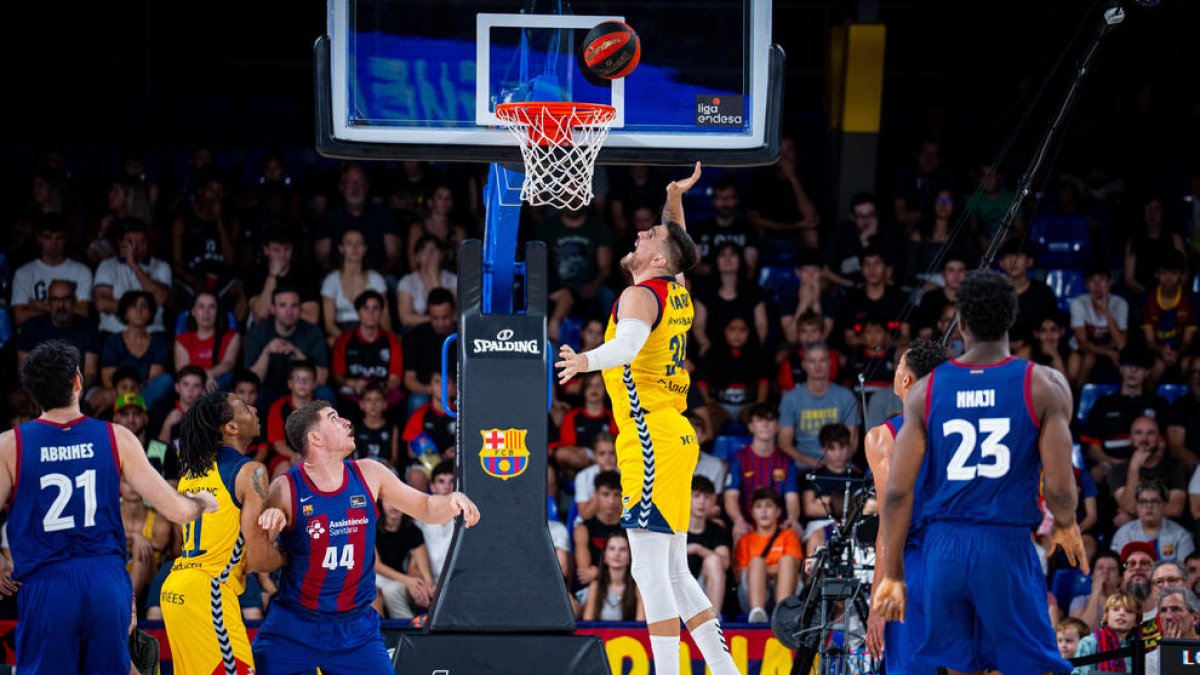 El MoraBanc frega la gesta al Palau (91-87)