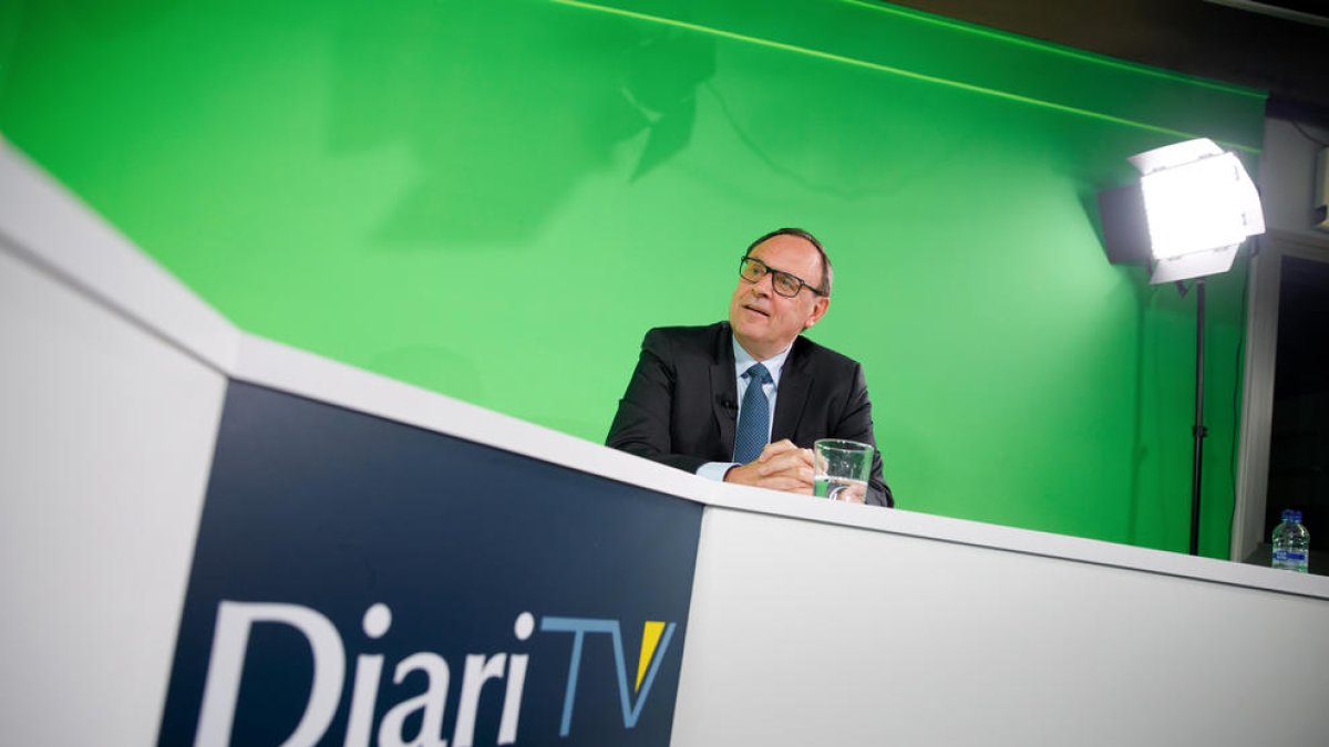 El president del grup parlamentari demòcrata, Jordi Jordana.