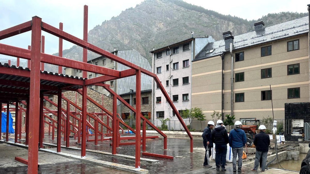 L'estructura del nou CAP de Canillo.