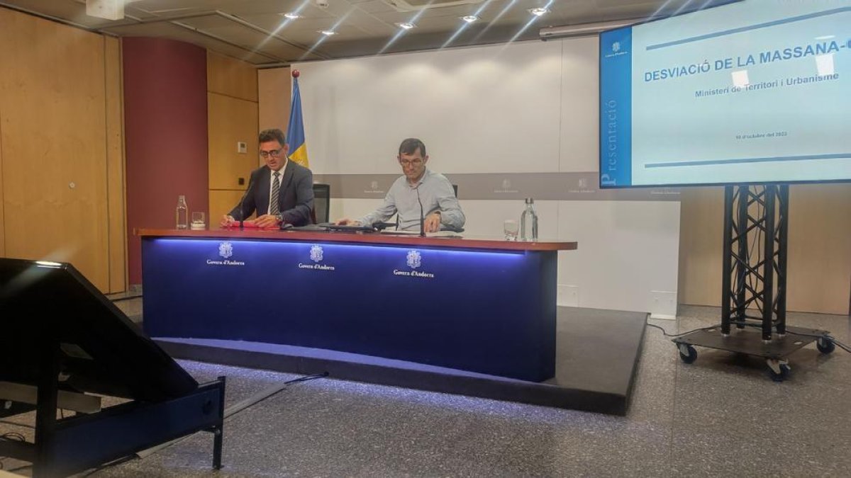 El ministre Raül Ferré ha presentat el projecte de la desviació aquesta tarda