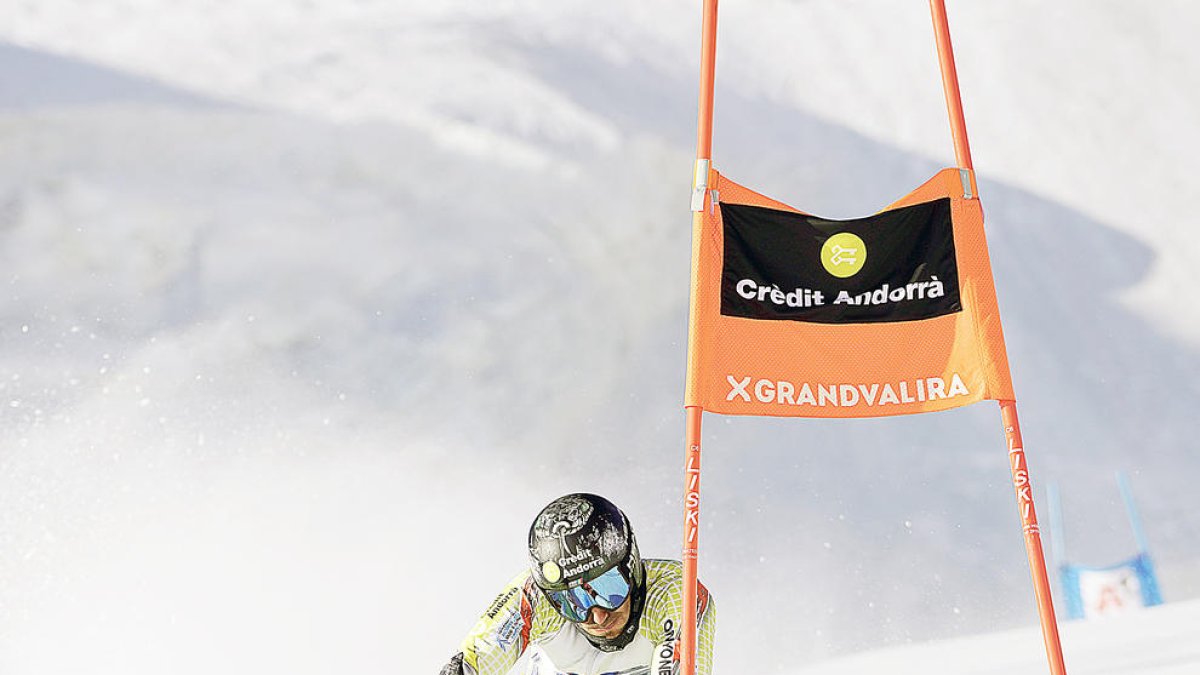 Verdú, en una estada a Saas Fee.