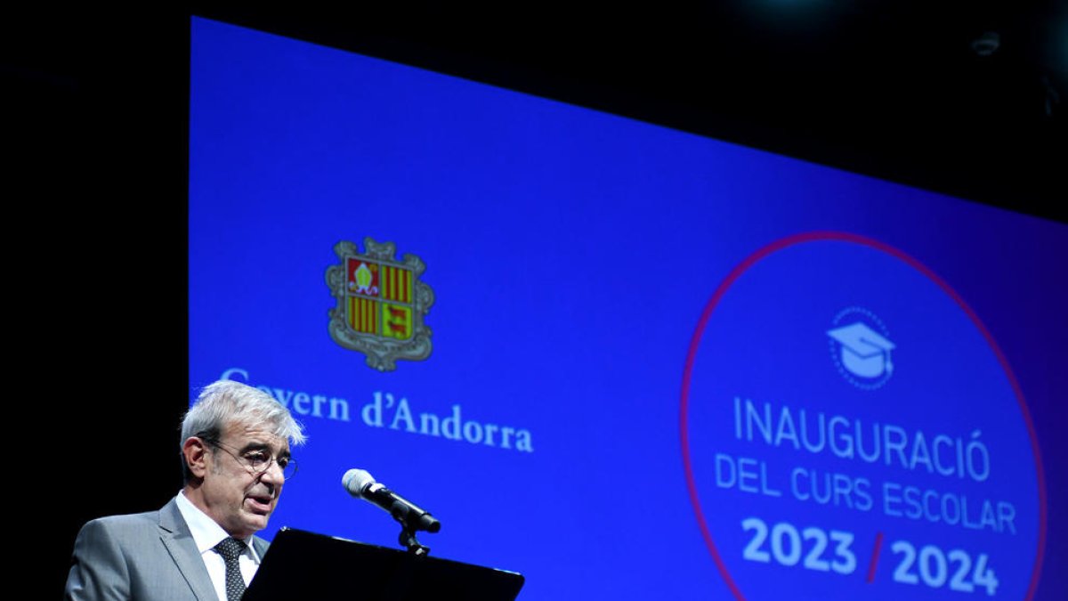 Baró, a l'acte inaugural.
