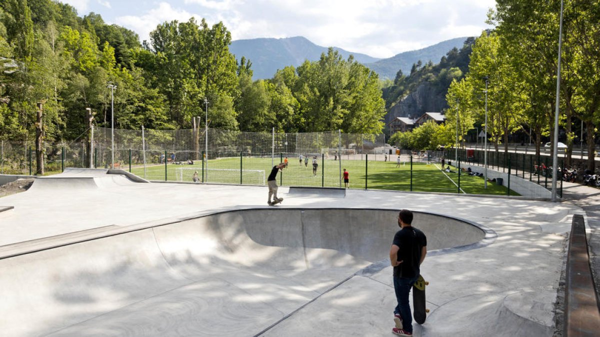 El parc de Santa Caterina.
