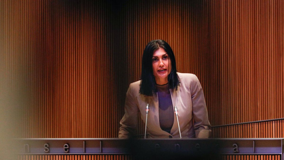 La presidenta d'Andorra Endavant.