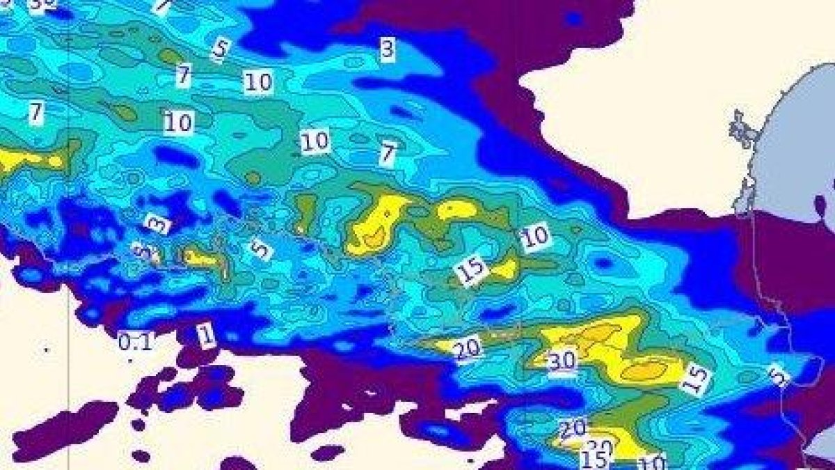 Pluja i baixada de temperatures demà