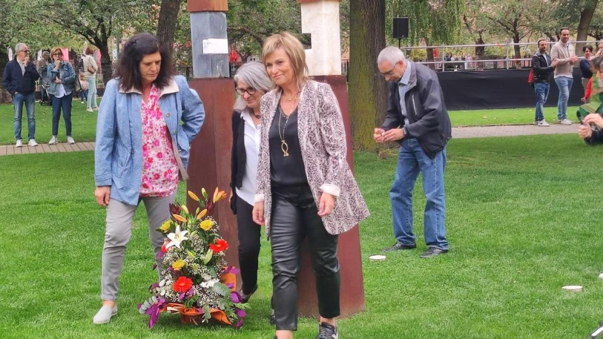 Acte d'homenatge al donant, organitzat avui al Parc Central per ATIDA