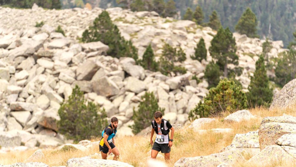 Un instant de la cursa.