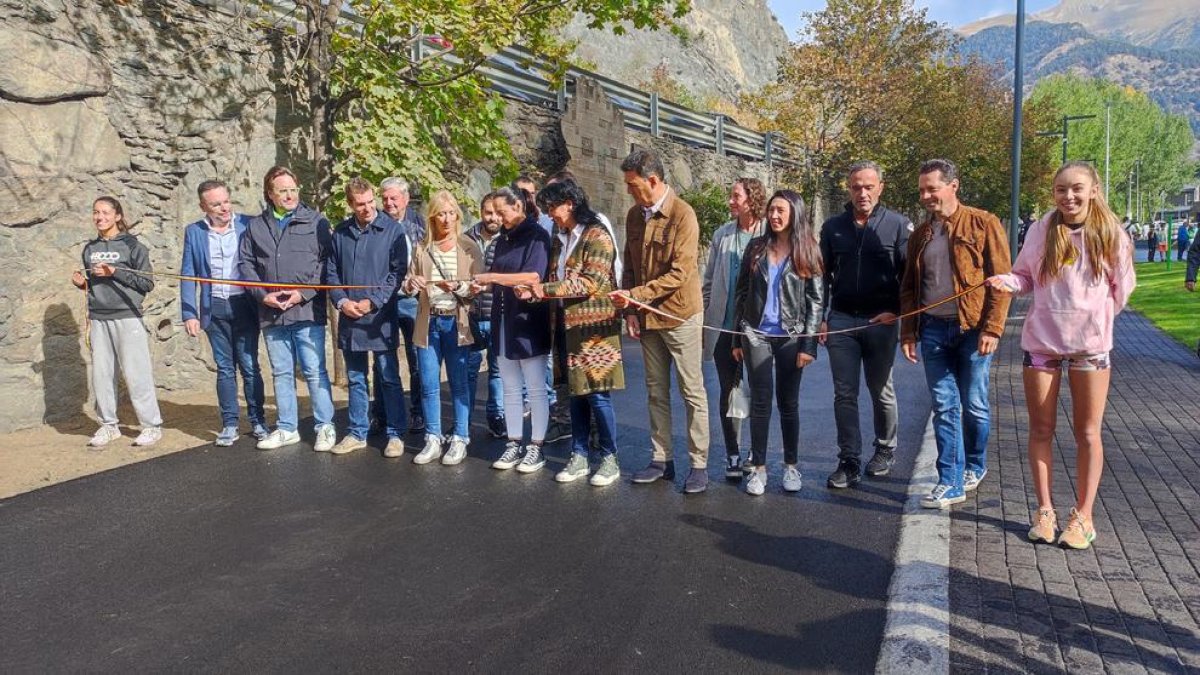 Inauguració del parc juvenil de Santa Catarina