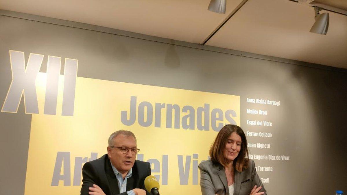 Presentació de les 12enes Jornades arts del vidre