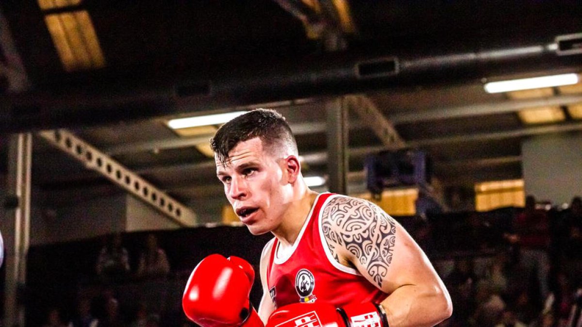 Rodrigues, en un combat anterior.