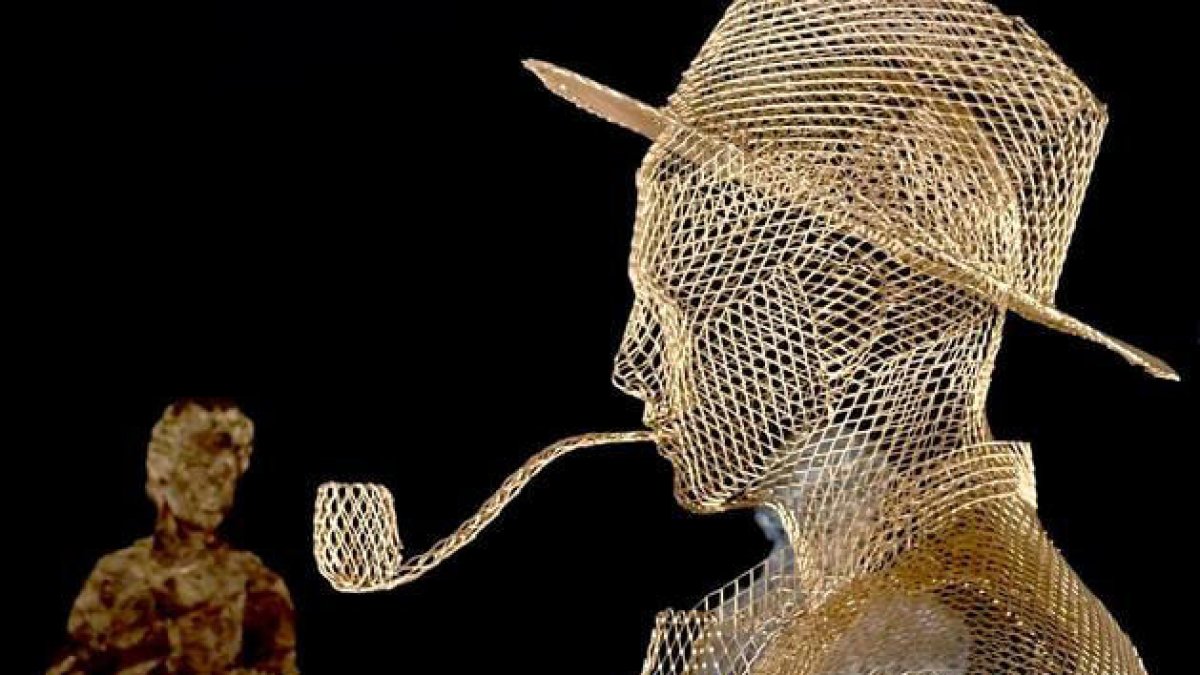 Escultura de Toni Cruz.