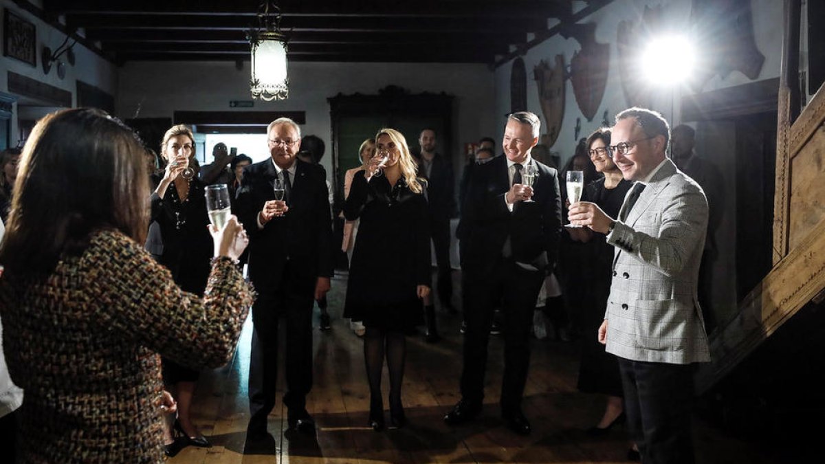 Acte de jurament dels nous ambaixadors.