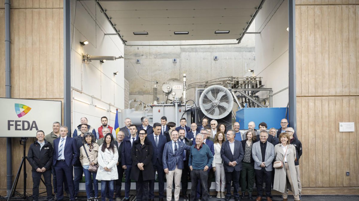 Espot ha presidit la inauguració de l'ETR de la Gonarda