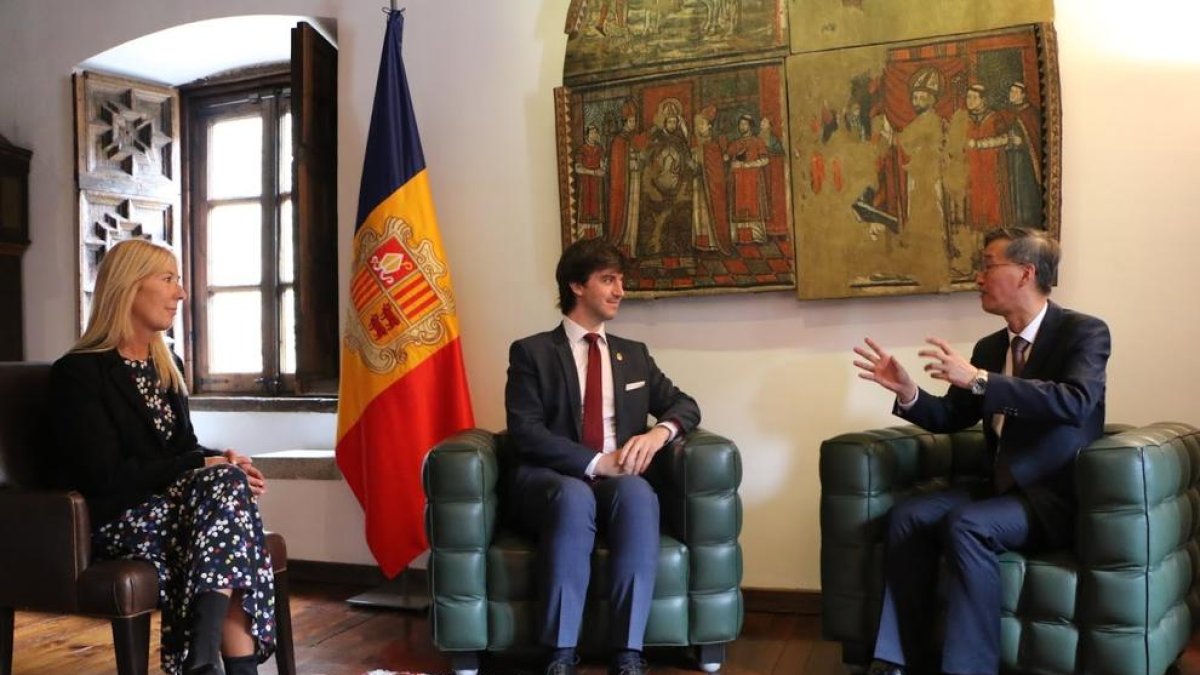 Visita de l'ambaixador de la Xina al Consell General