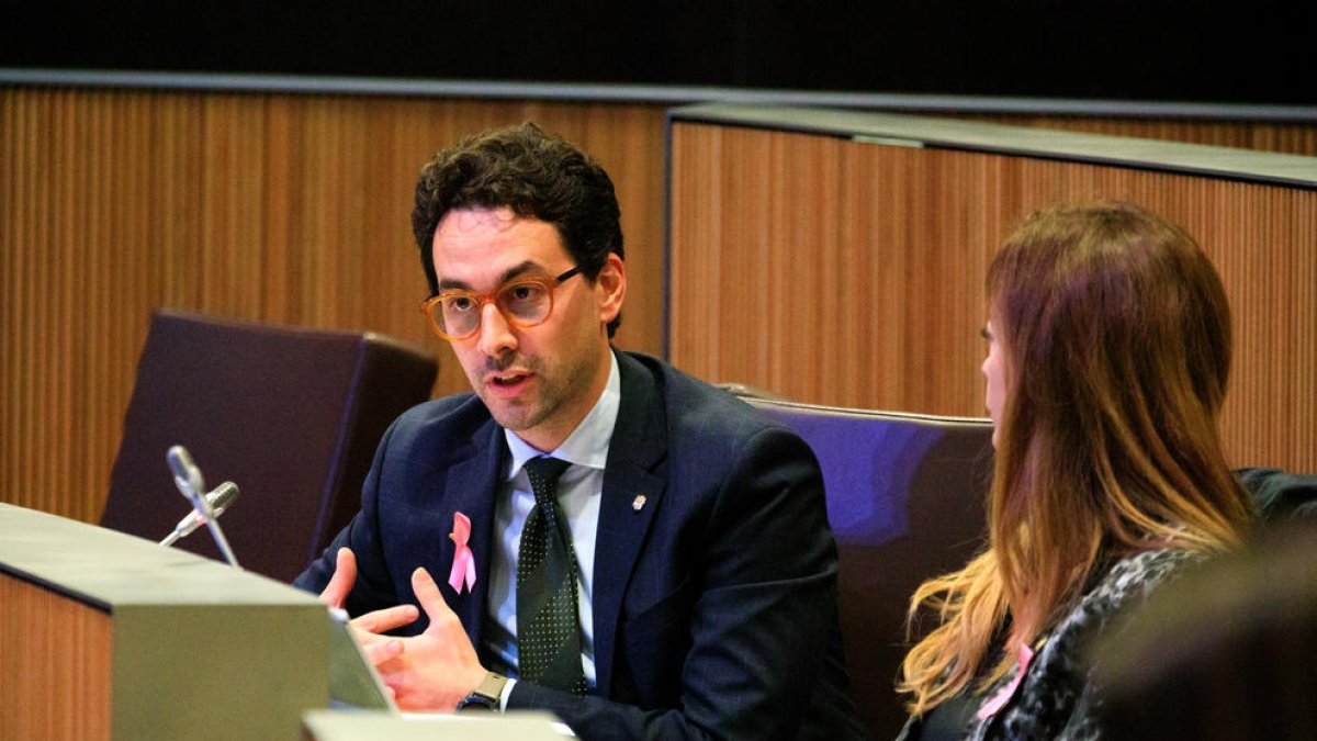 El ministre de Medi Ambient, Guillem Casal.