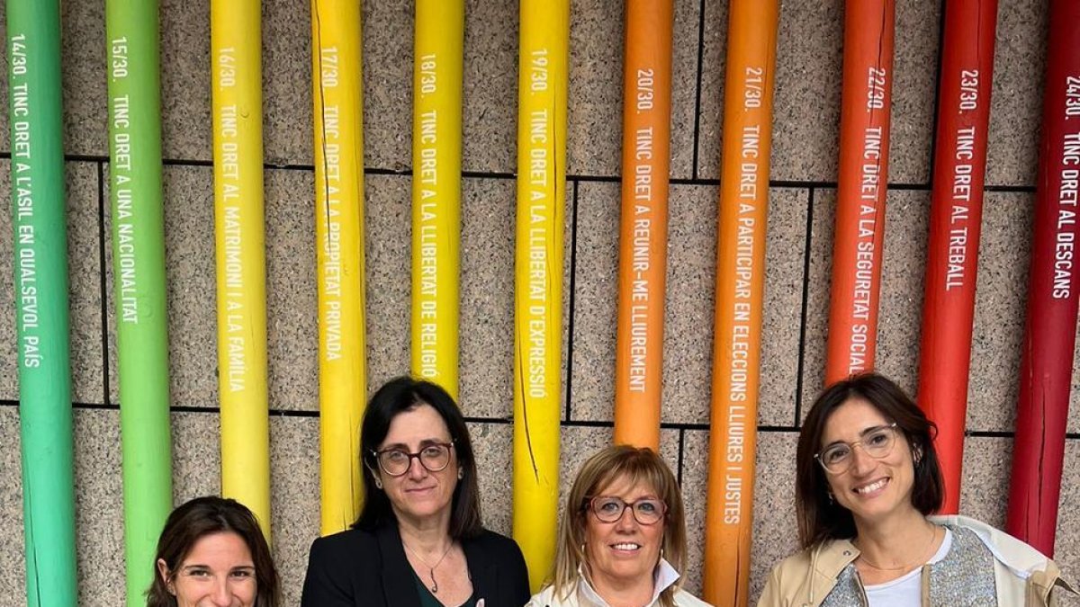 Entrega del xec de part de l'ADA a la fundació iSYS, impulsors de Xemio
