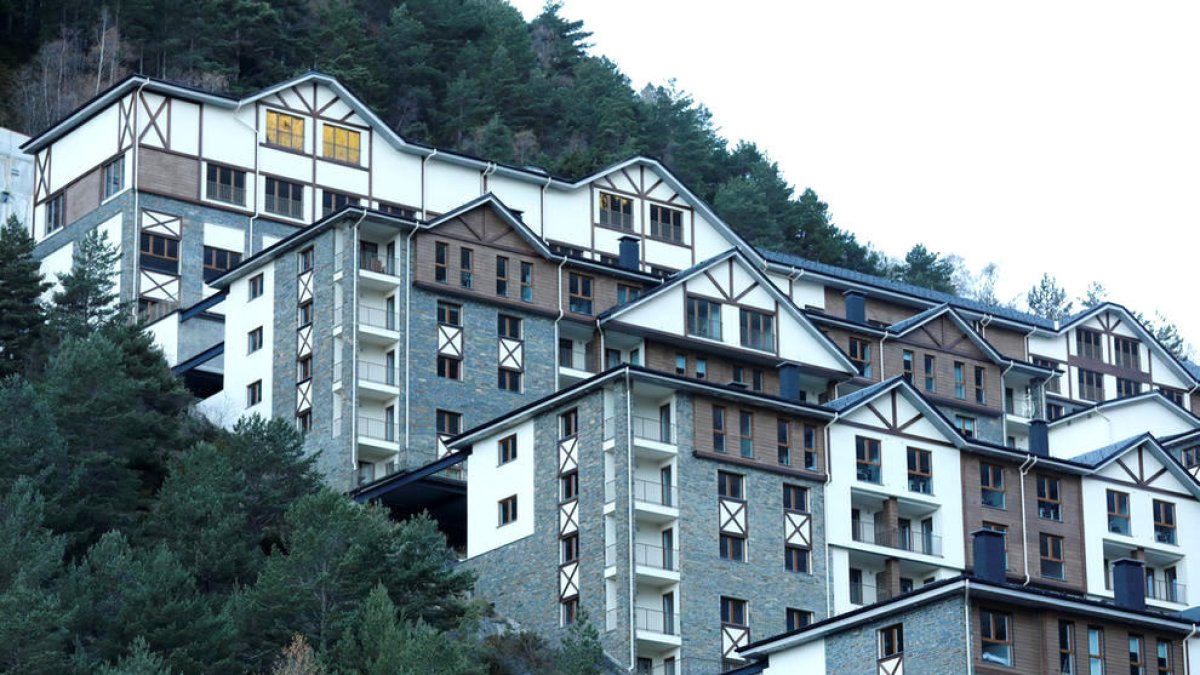 El complex Ribasol d'Arinsal.