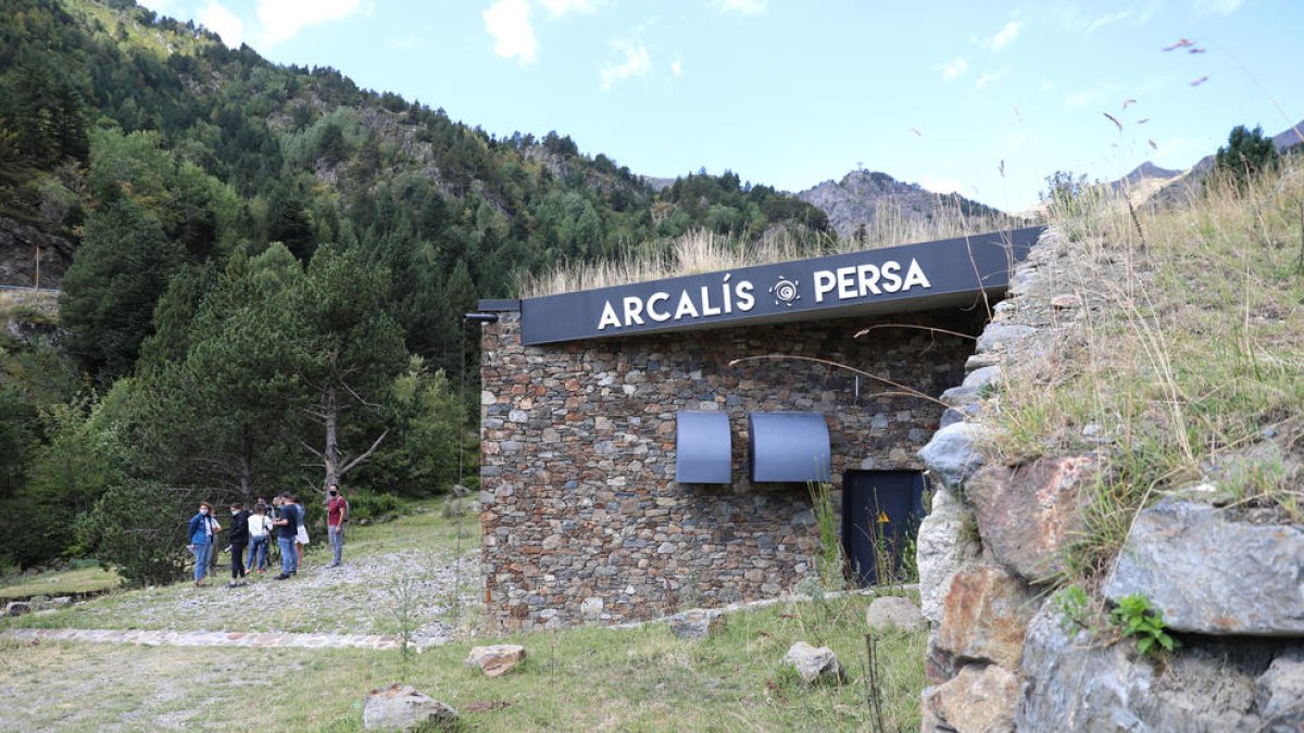 La central d'Arcalís.