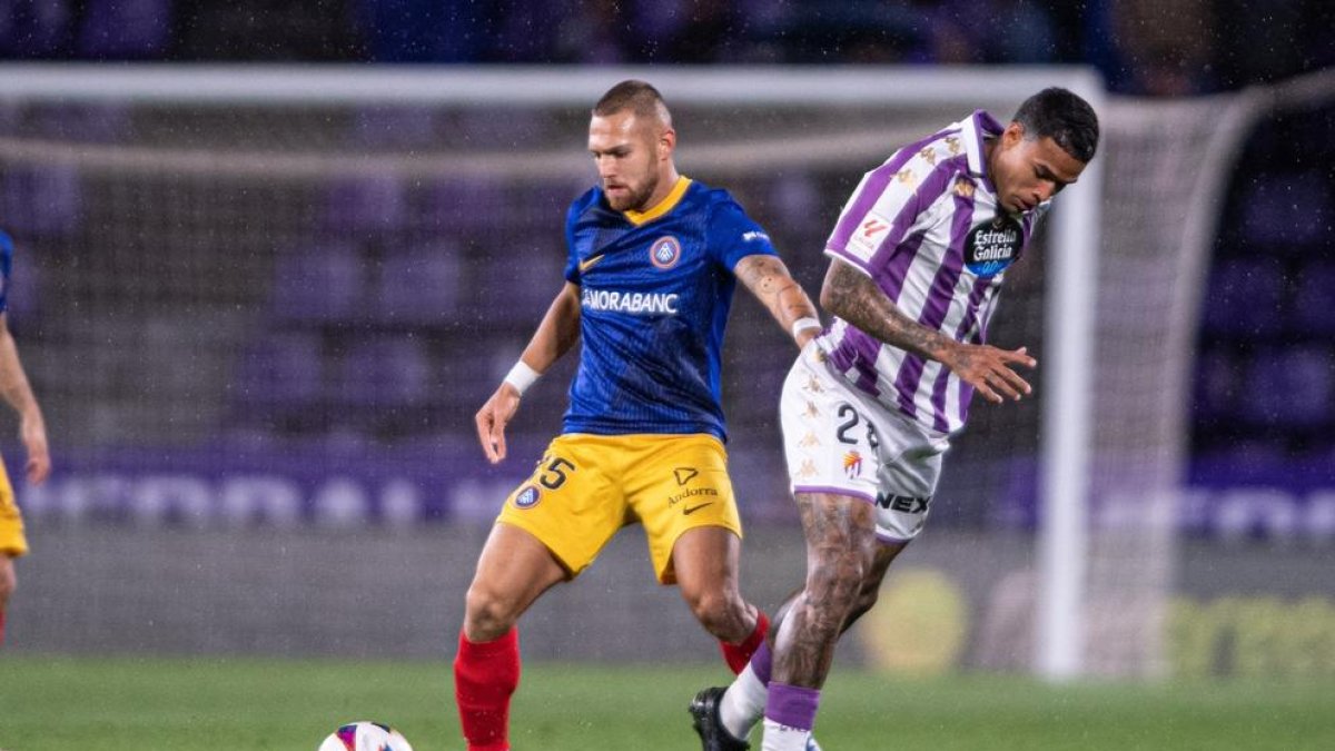 Derrota de l'FC Andorra a Valladolid (2-0)