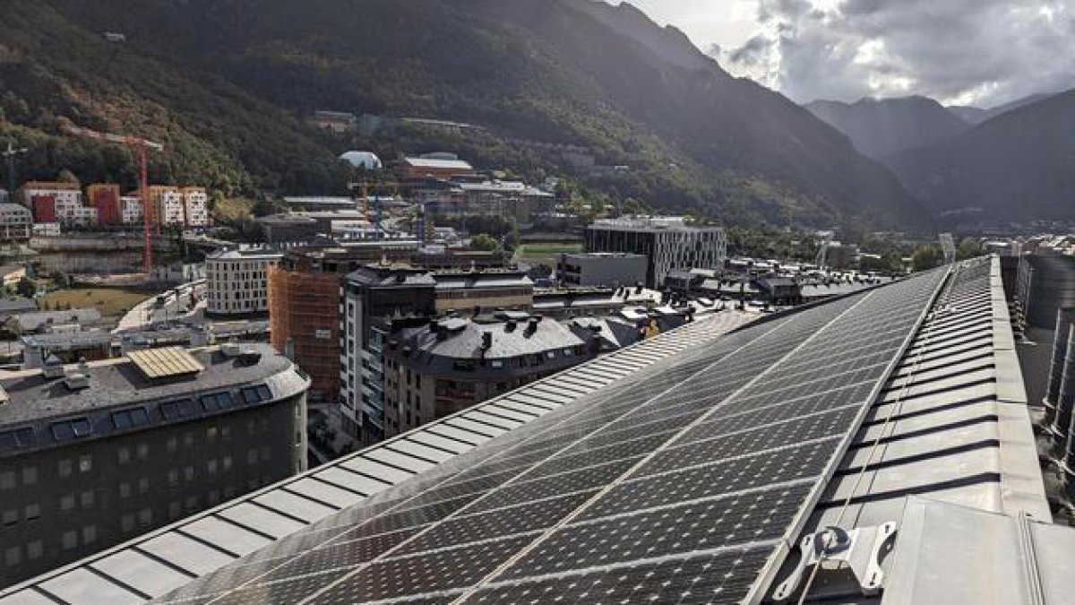 Plaques solars del Consell.