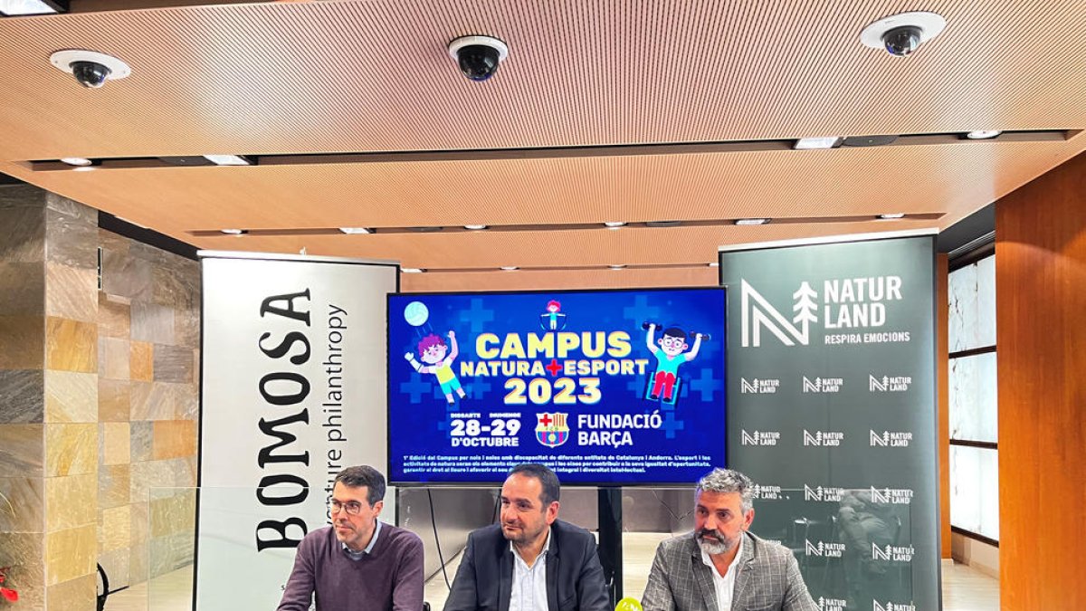 Presentació del campus Natura+Esport.