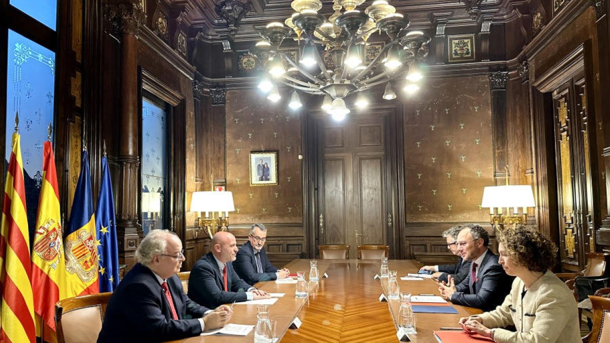 Reunió amb el delegat.