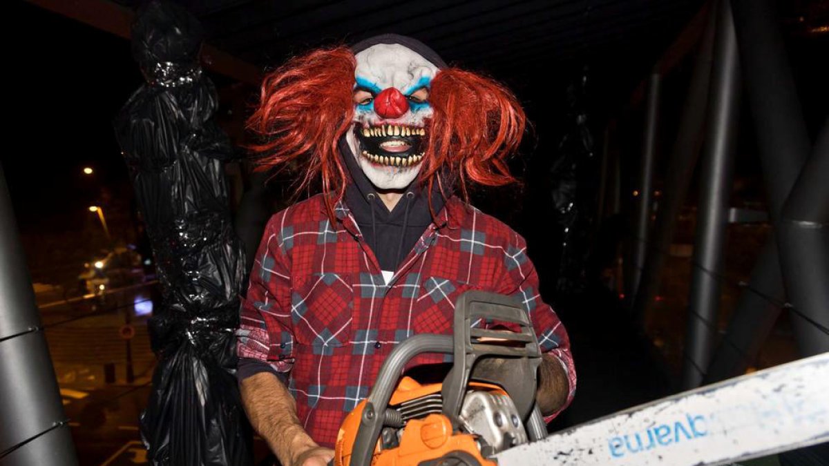 Un monstre al túnel del terror del 2022.