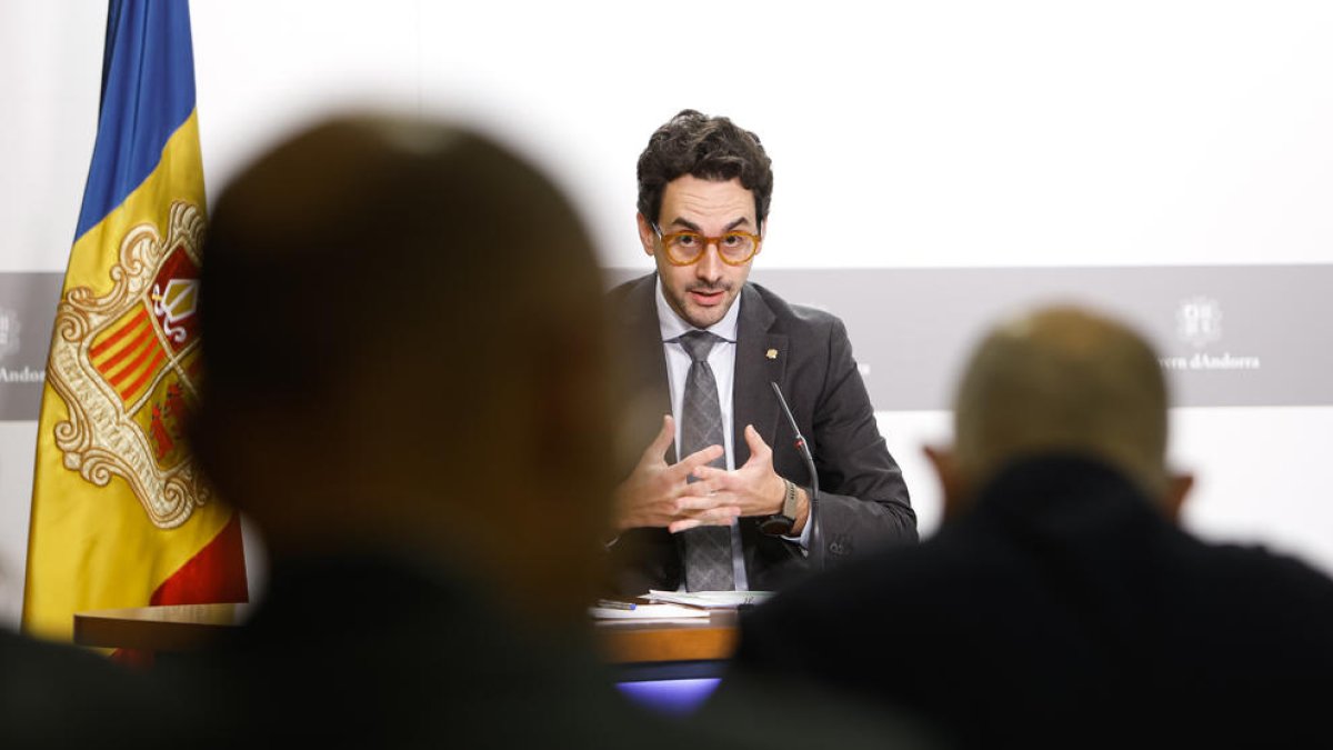 Roda de premsa posterior al consell de minsitres