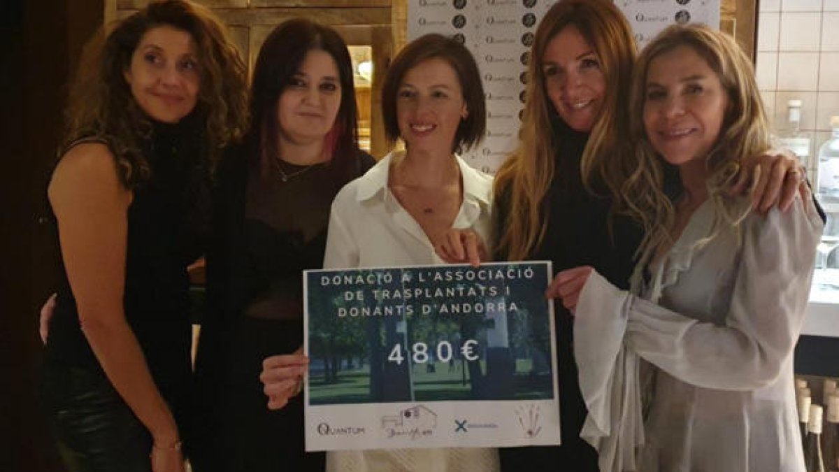Atida rep una donació solidària de 480 euros