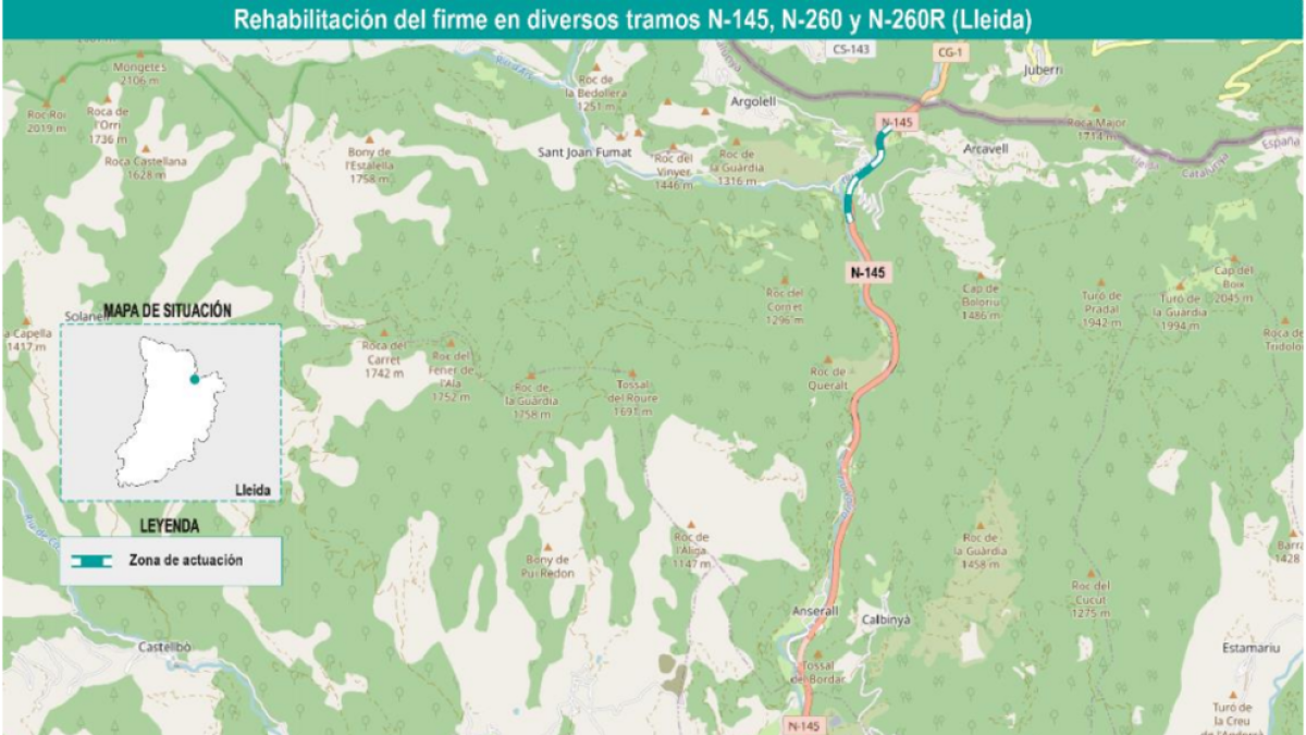 Rehabilitació de l'N-145