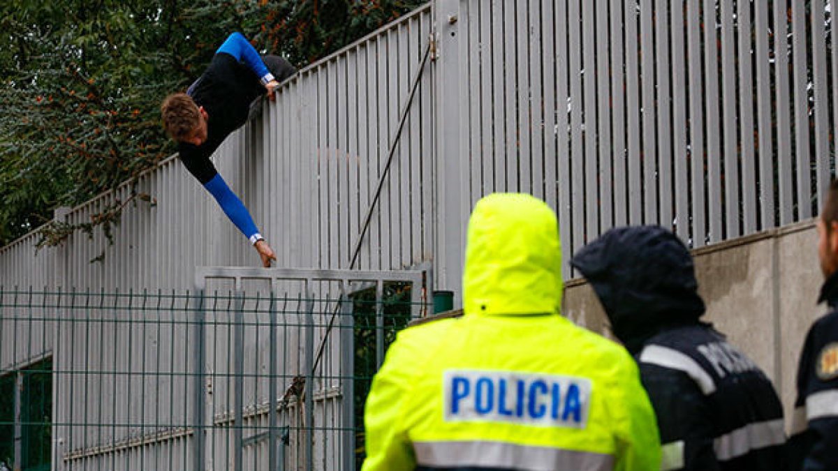 Primeres proves per entrar al cos de policia