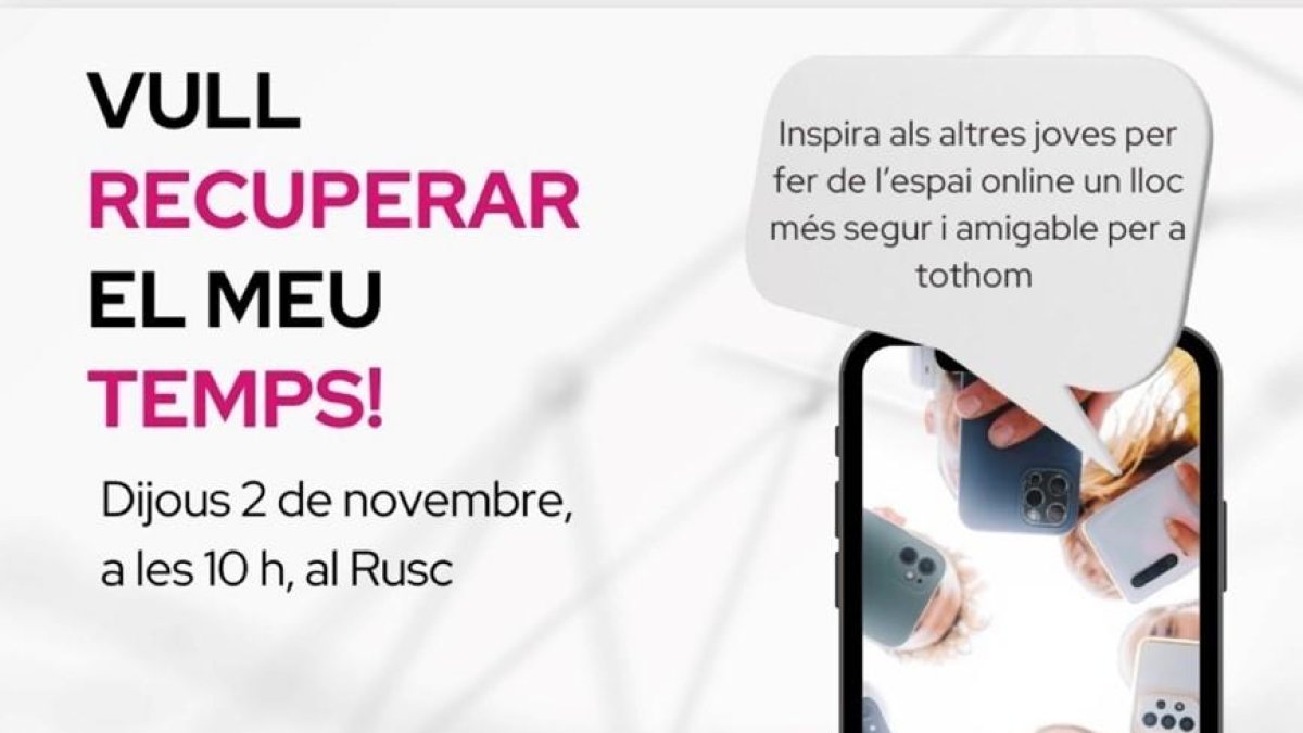 Taller per a joves sobre tecnologies al Rusc