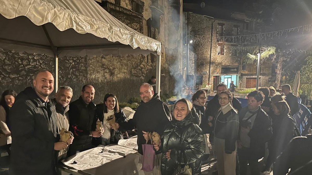 Castanyada popular a Encamp