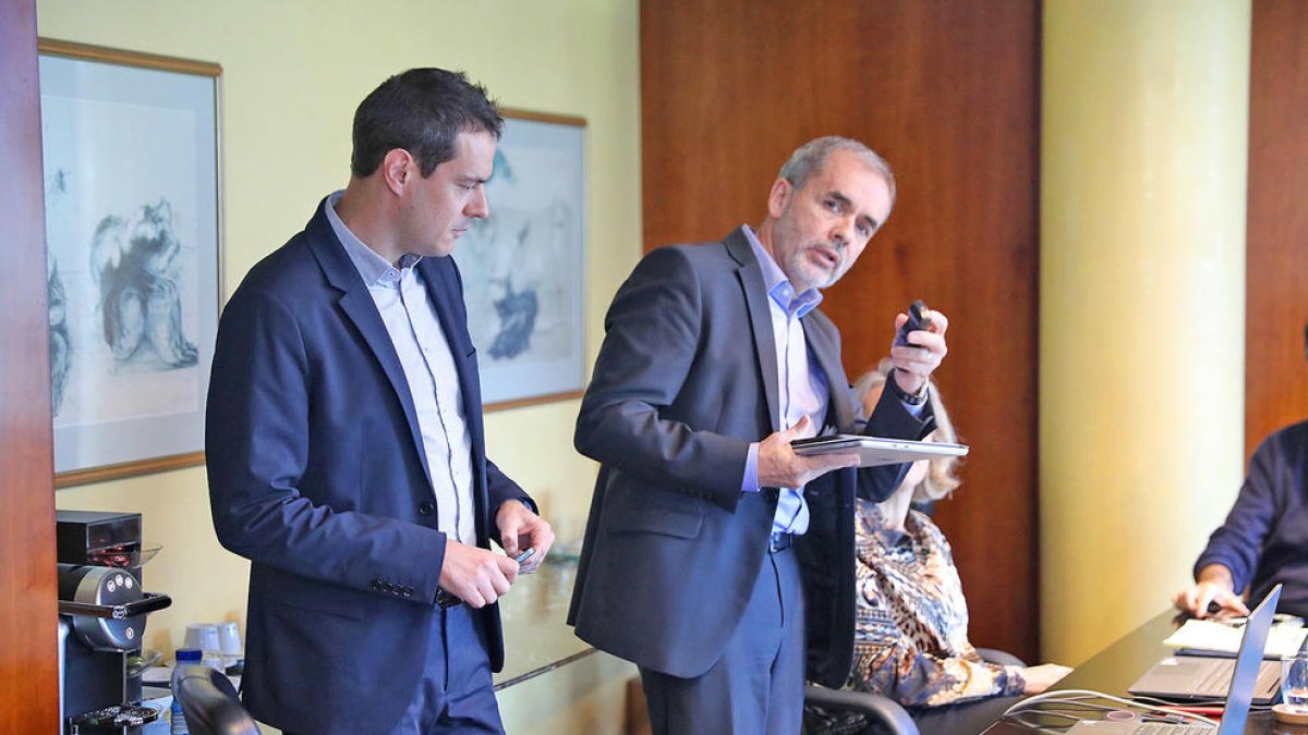 Marc Galabert i Josep Escoriza.