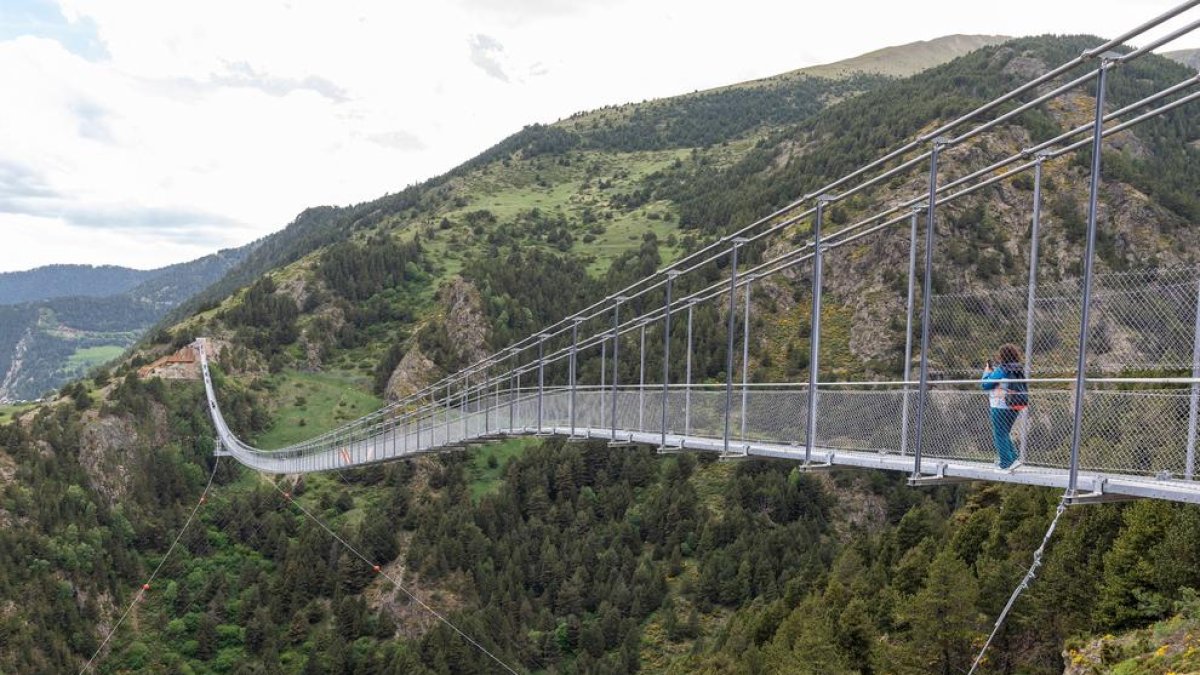 El pont tibetà de Canillo