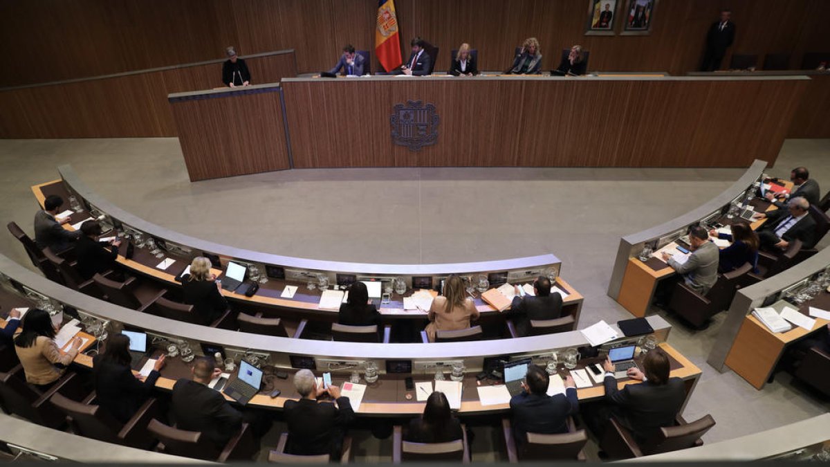 Sessió de Consell General celebrada aquesta tarda