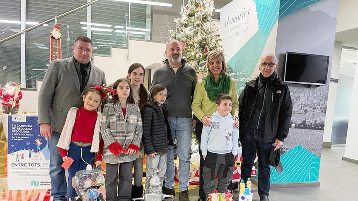 Els guanyadors del concurs.