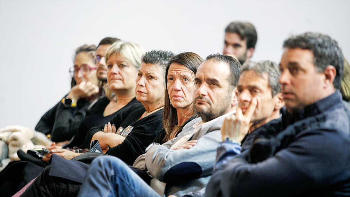 Coma durant la presentació del POUP