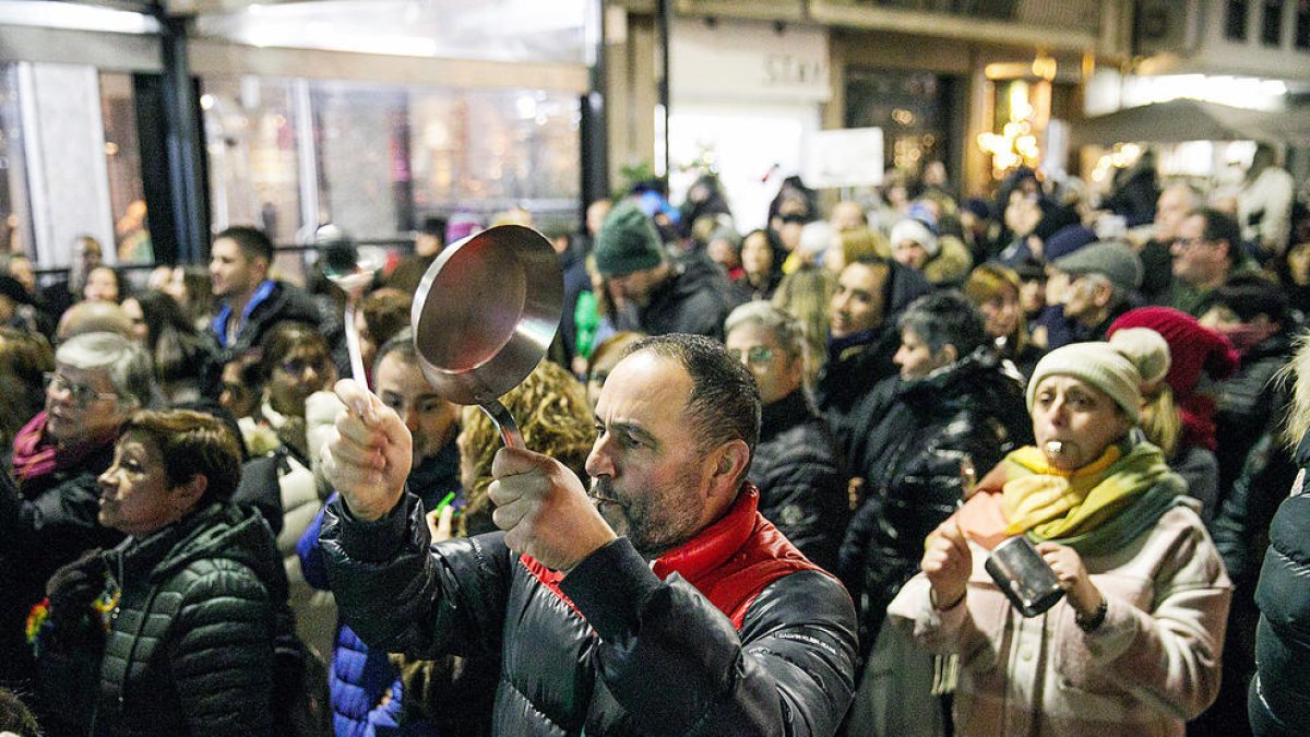 Manifestació del 8 de desembre.