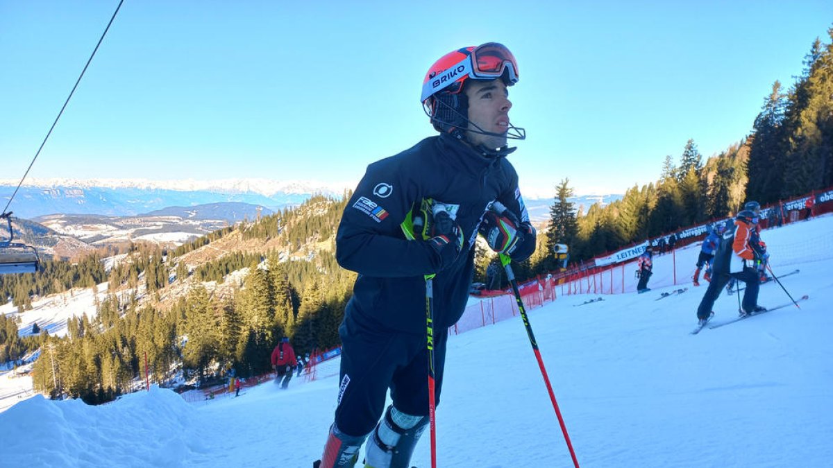 Axel Esteve va acabar 47è a Maddona di Campiglio.