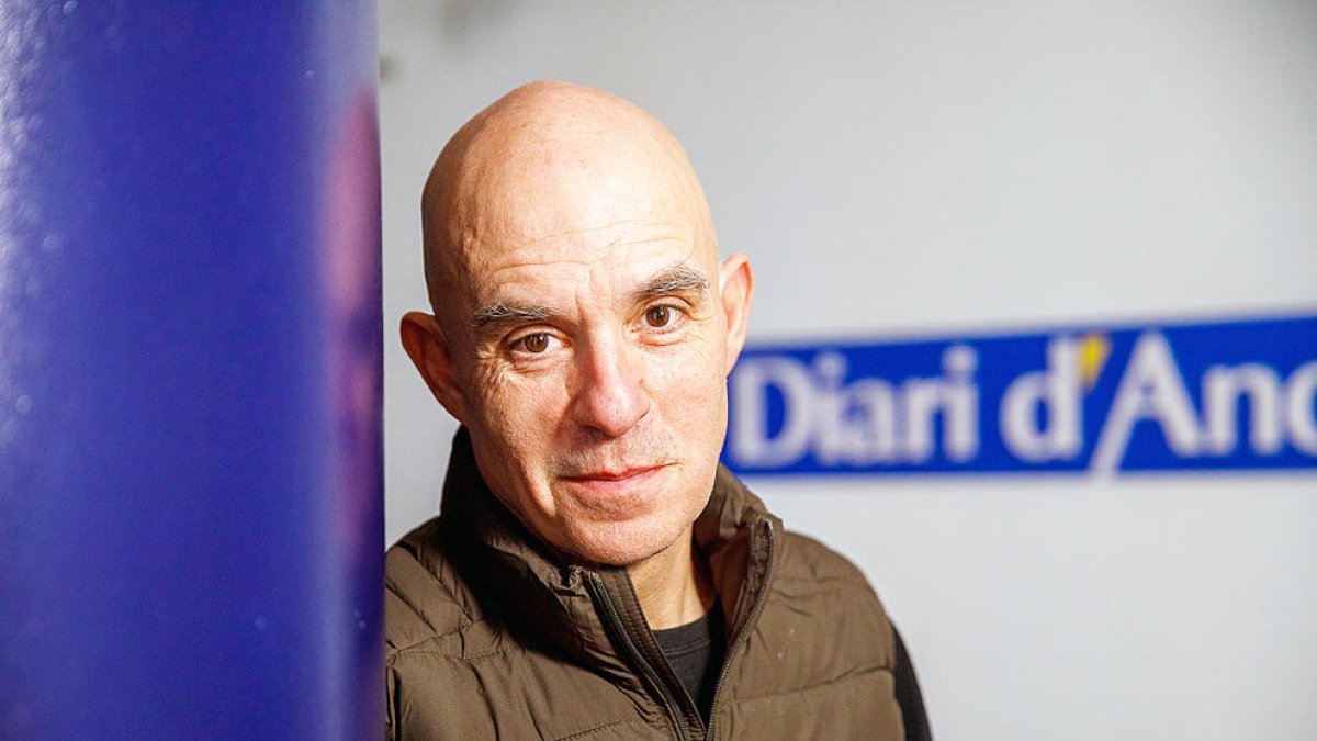 L'escriptor Albert Villaró, autor del 'Breu compendi del Manual digest de les Valls Neutres d'Andorra'.