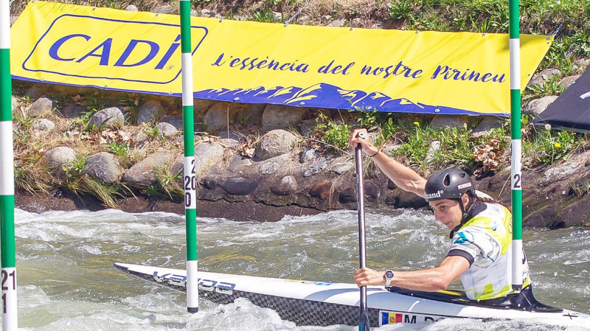 Mònica Doria, en una competició d'aquesta temporada.