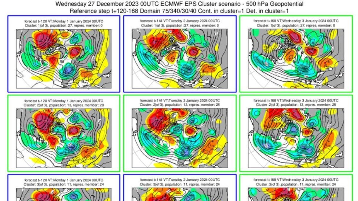 Mapa de meteo referent a les precipitacions