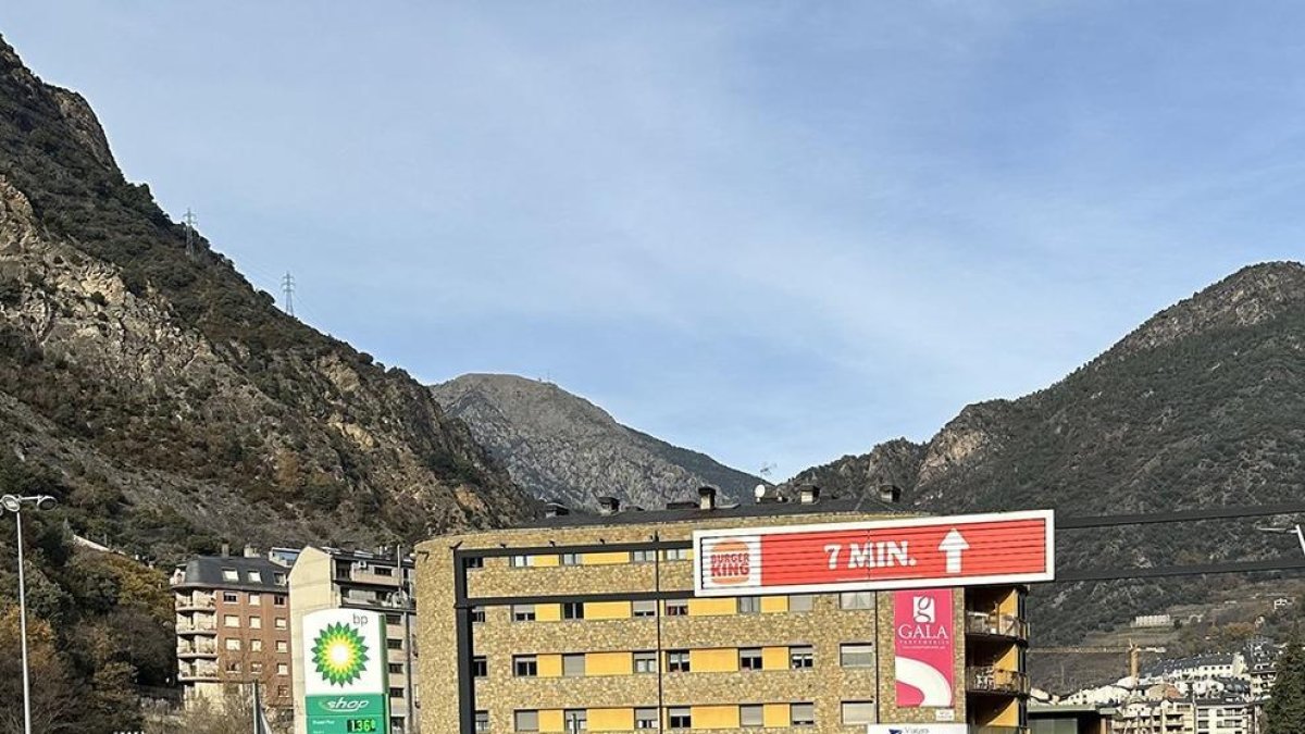 Part de la carretera que estarà afectada