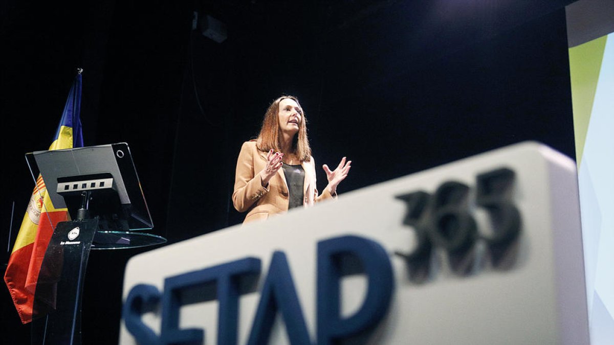 Molné, en un acte de SETAP 365.