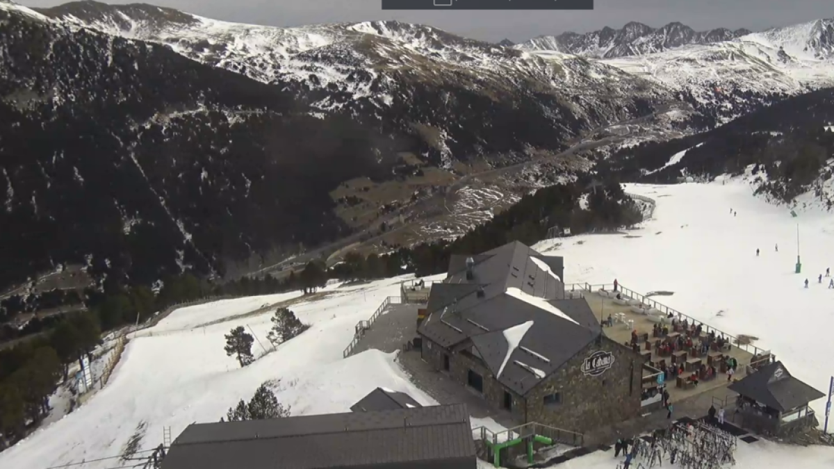 Estat de les pistes de Soldeu avui