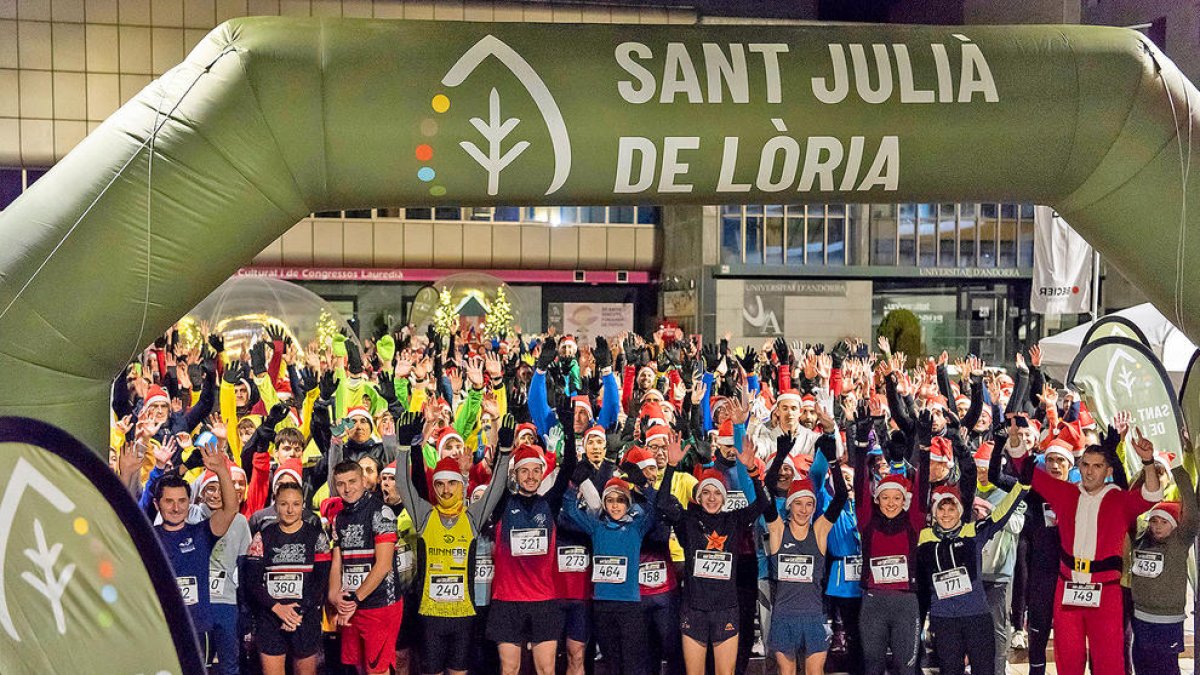 Sortida de la Sant Silvestre d'aquest any.