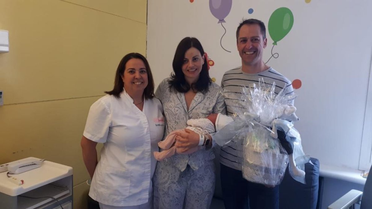 Jana Turnè Bullich, primer nadó de l'any